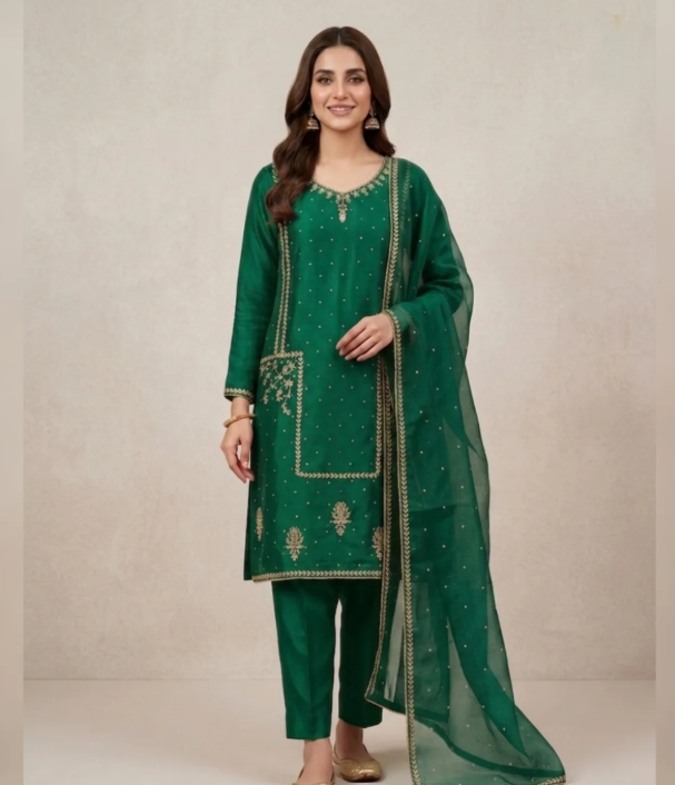 Mehrunnisa Emerald Formal